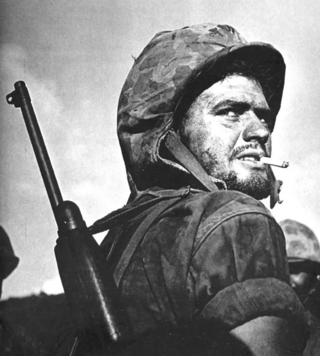 Name:  Cpl Thomas Ellis- The Weary Marine photographed during the Battle of Saipan. He was later kill.jpg
Views: 2525
Size:  64.7 KB